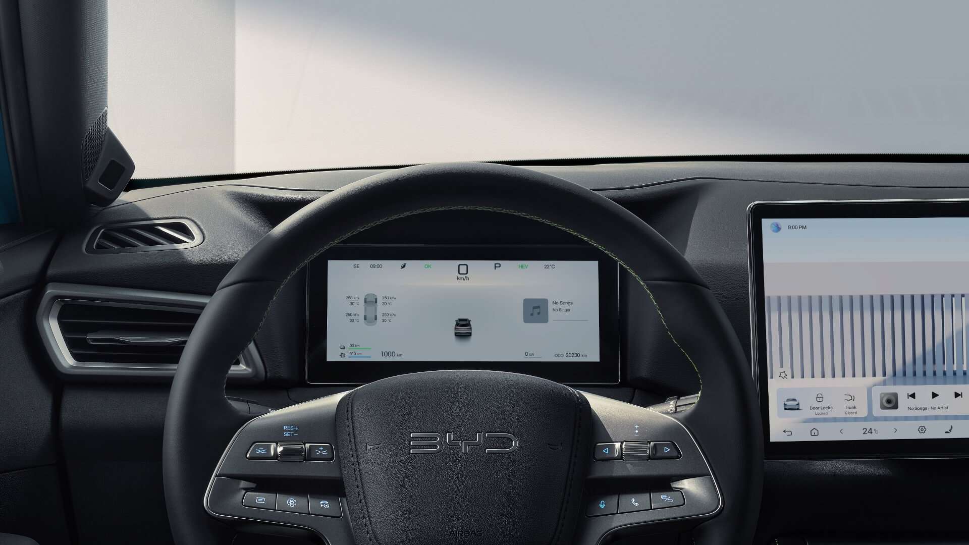 Interior - Control at your fingertips